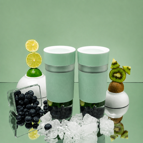 Crushgo Duo-Set Green – 2× Power Akku-Mixer