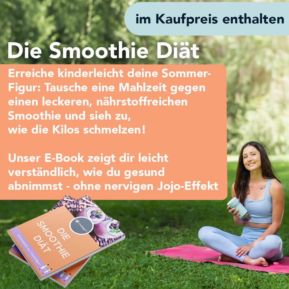 Mobiler Smoothie Mixer von Crushgo